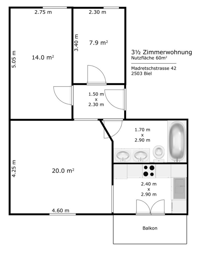 Photo 6 of Madretschstrasse 42, Biel