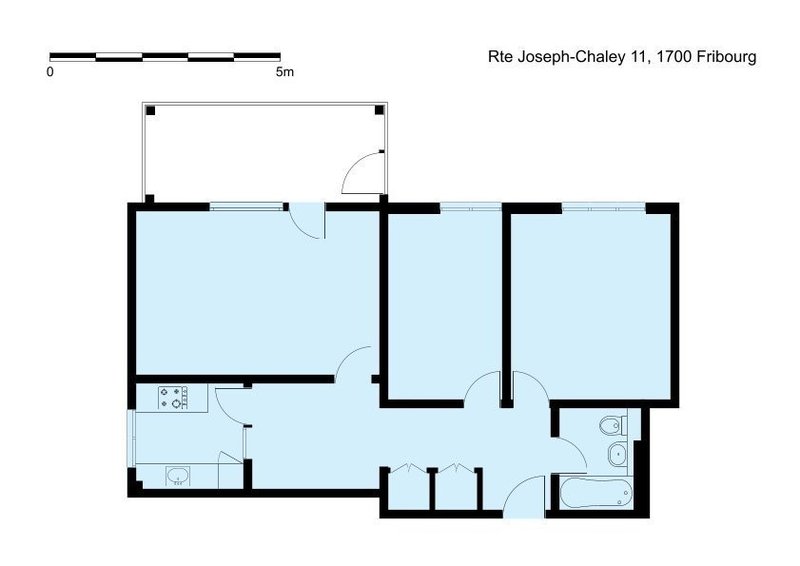 Foto 2 di Rte Joseph-Chaley 11, Fribourg