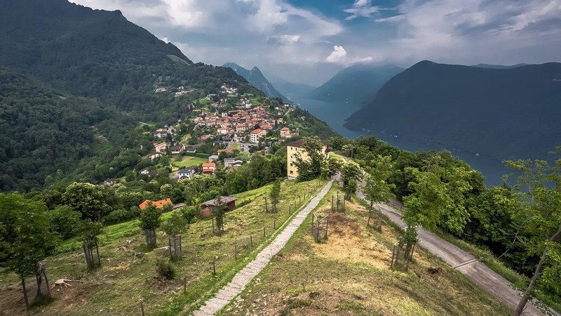 Foto 4 di Contrada Gedra, Lugano-Bré
