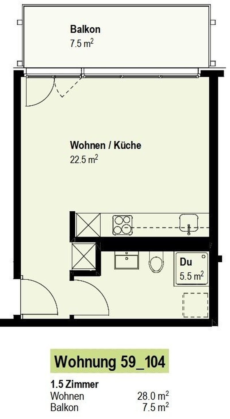 Foto 6 di Rorschacherstr. 59, St. Gallen