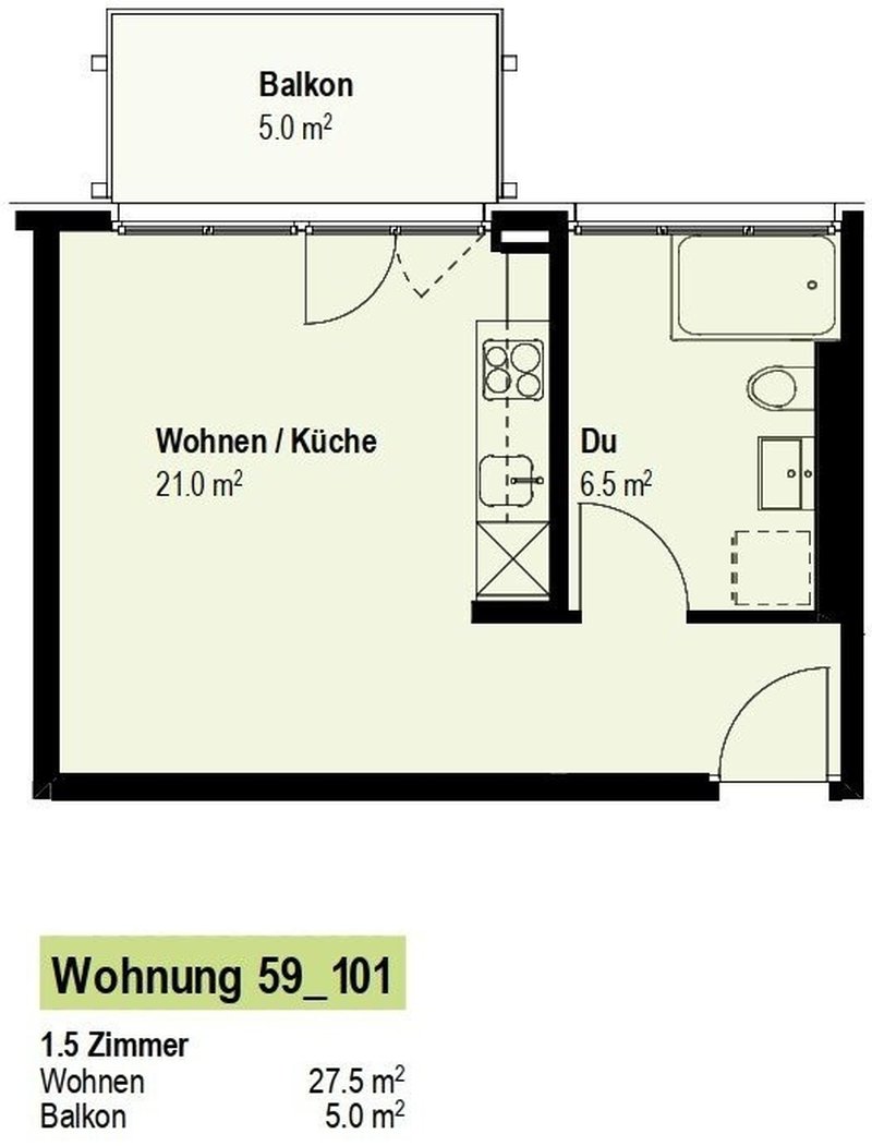 Photo 5 de Rorschacherstr. 59, St. Gallen