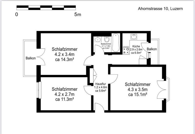 Foto 2 von Ahornstrasse 10, Luzern
