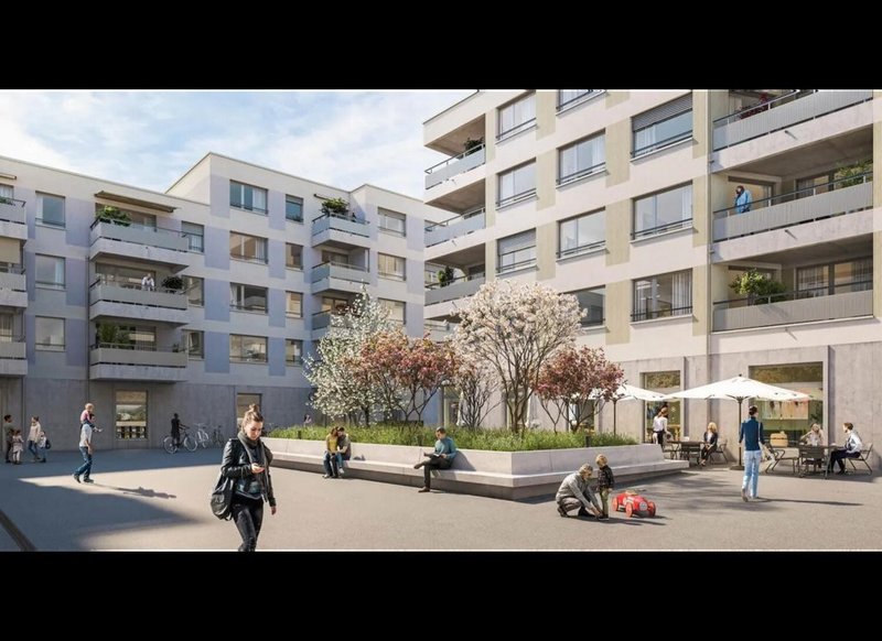 Photo 2 of Haus D2: Zentrumweg 10, Treppenhaus A, Biberist